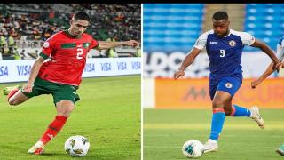 الشوط الأول من مباراة المنتخب الوطني المغربي ضد منتخب هايتي.. تعادل مثير يؤجل الحسم.